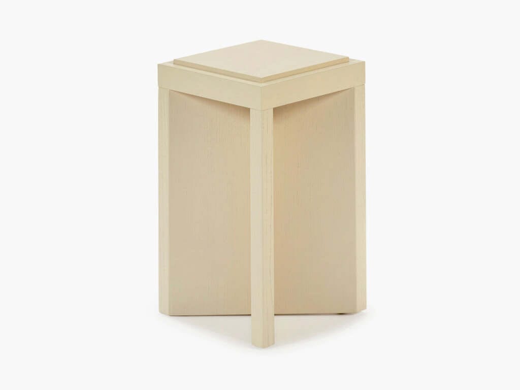 Деревянный низкий квадратный журнальный столик Serax Furniture by Ann Demeulemeester ARCH-00108810 - Вид №5