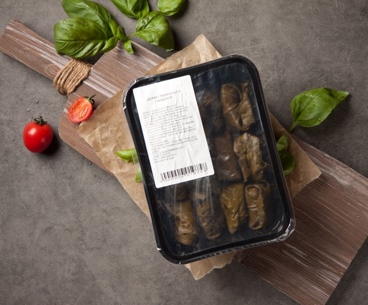 8107 Долма с бараниной и говядиной (охлажденная) Вкусляндия  - Вид №1