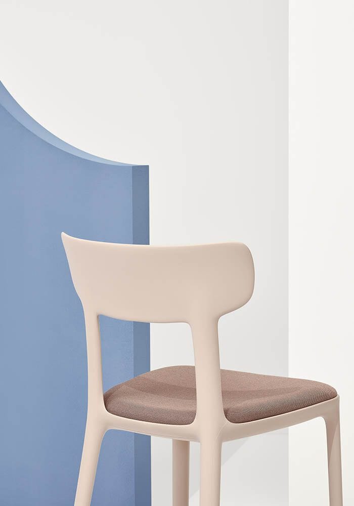 Стул из полипропилена с мягким сиденьем Infiniti Canova ARCH-00090318 - Вид №12