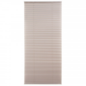 82057289 Штора плиссе «Плайн», 60х160 см, текстиль, цвет серый