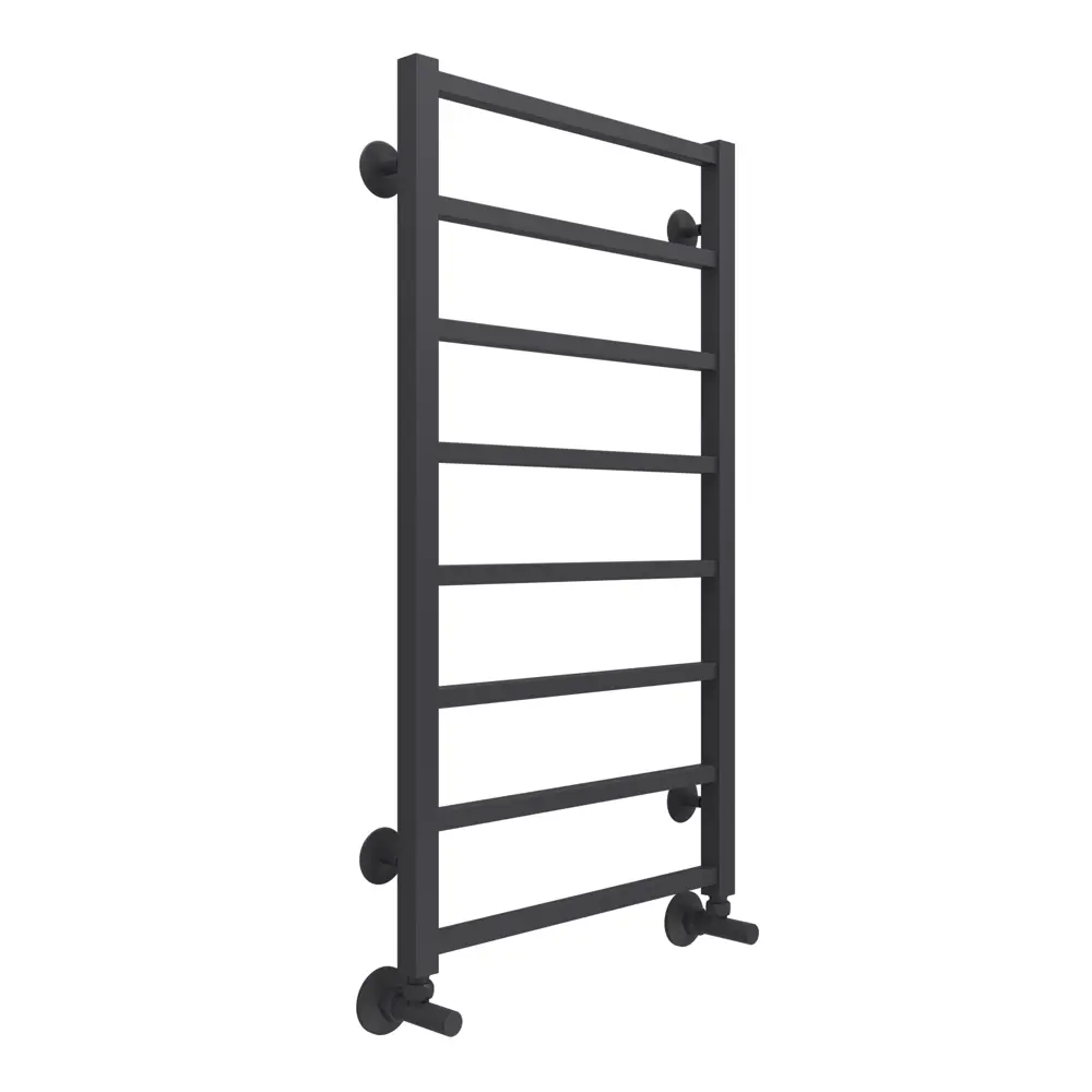 83588969 Водяной полотенцесушитель Оберон П8 50-80 U-образный цвет черный STLM-0042272 ВАРМО  - Вид №3