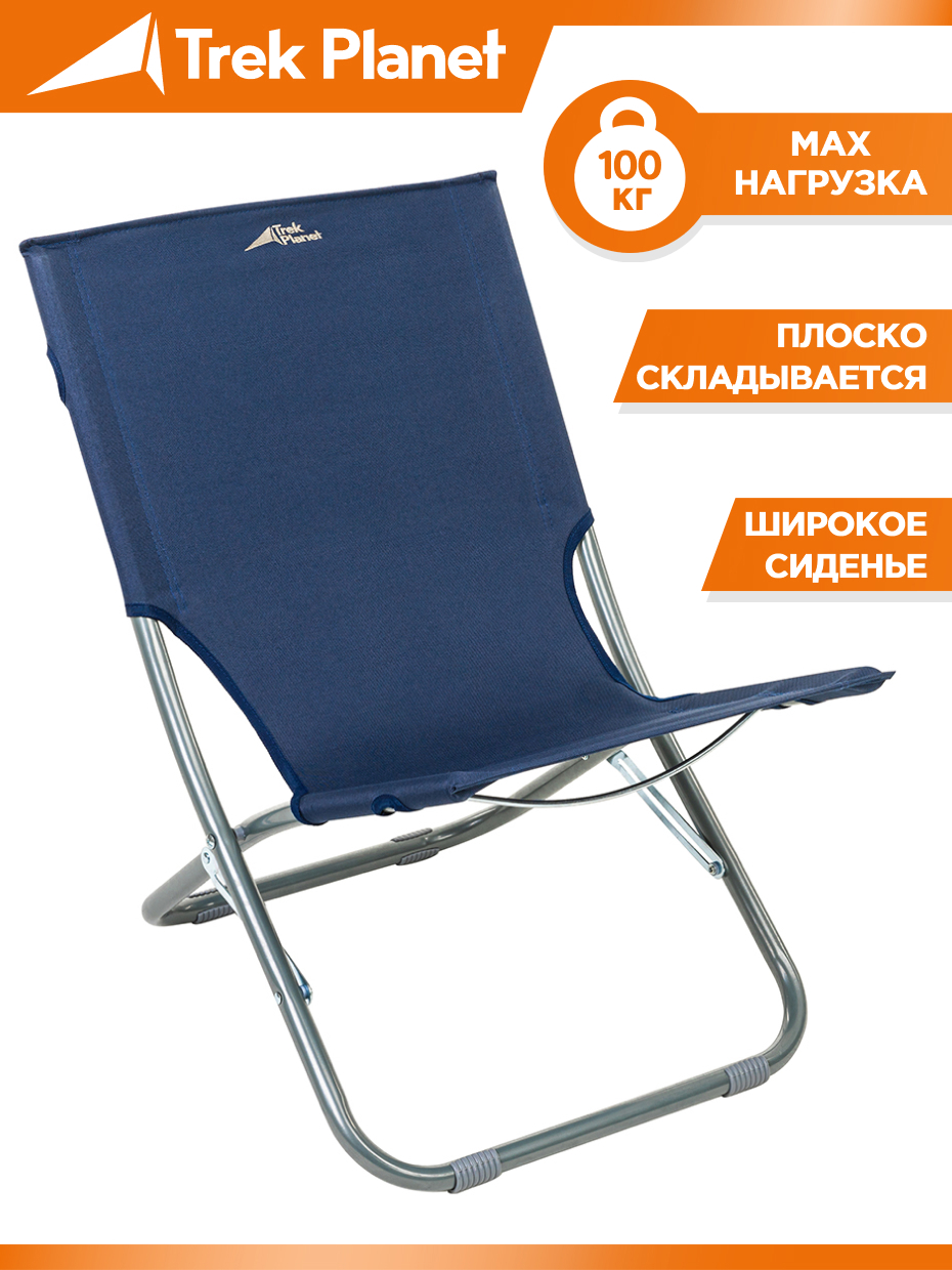 90301953 Стул складной 70650 Compact Navy кемпинговое 48x31x63 см STLM-0175245 TREK PLANET