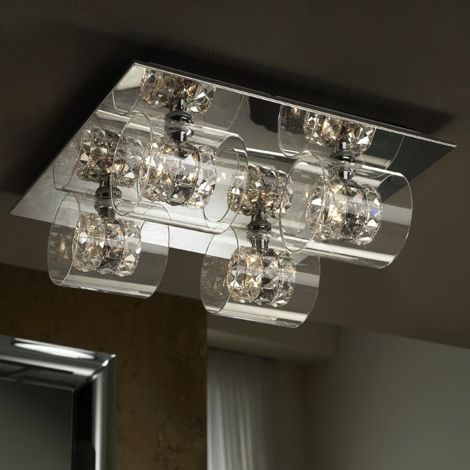 033678 Потолочный светильник 4L Schuller Flash