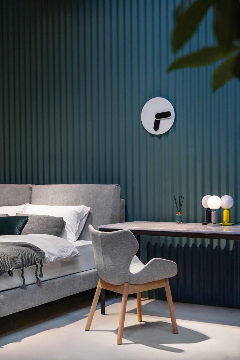 Grado Design Стул с подлокотниками и тканью и ножками из бука Wings Win-ch-03 - Вид №5