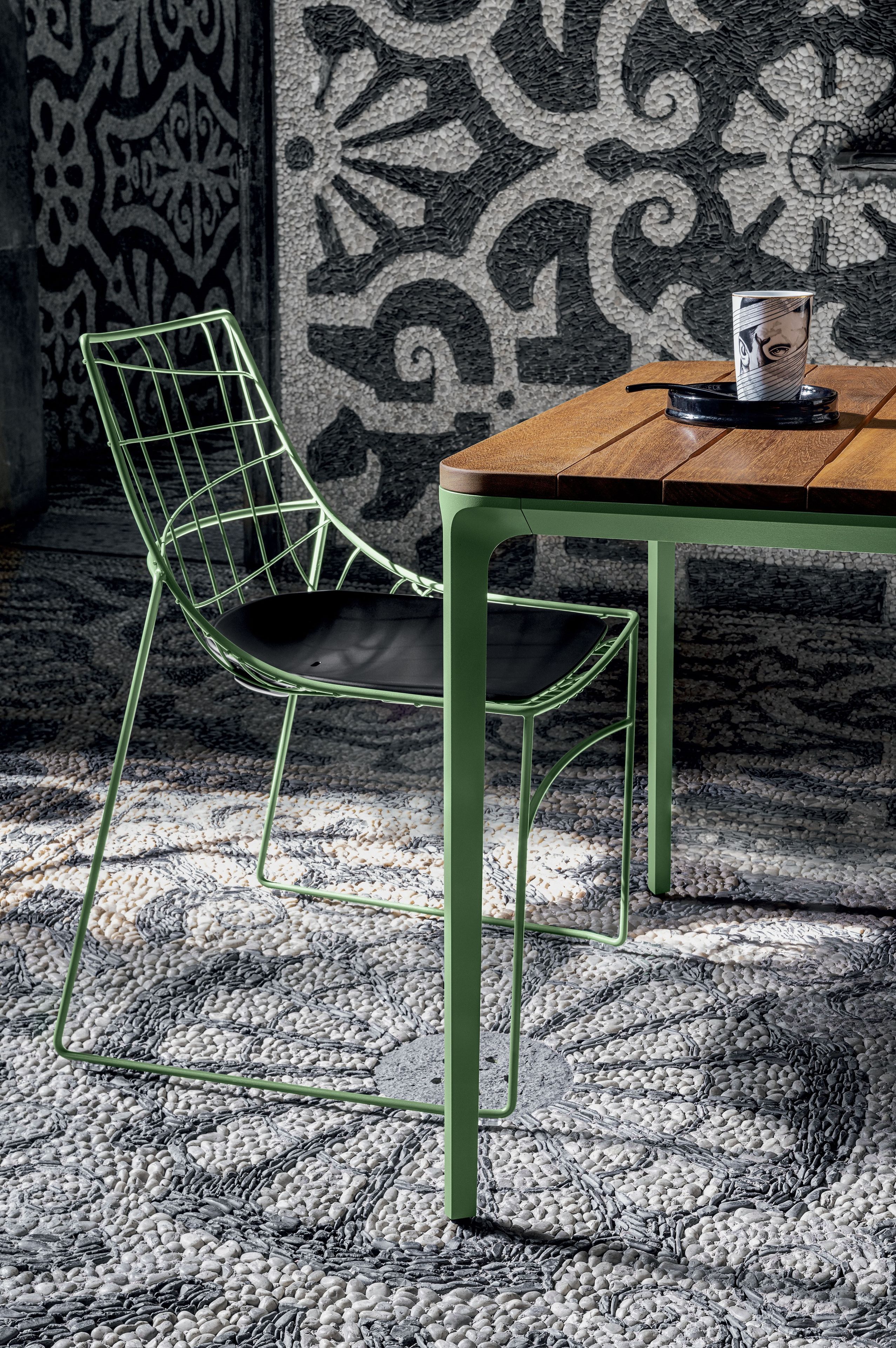 Штабелируемый металлический стул Sovet Italia KEYAH ARCH-00076046 - Вид №21