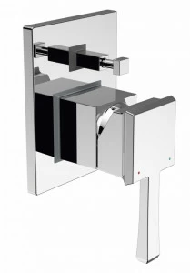 Встраиваемый смеситель для ванны и душа с переключателем MILLE MIL-BASM-CRM
