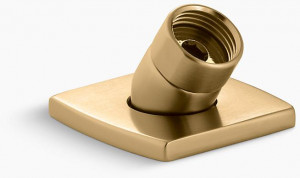 KOHLER Держатель для ручного душа Loure, устанавливаемый на палубе или ванне, со шлангом для ручного душа K-14789-BGD