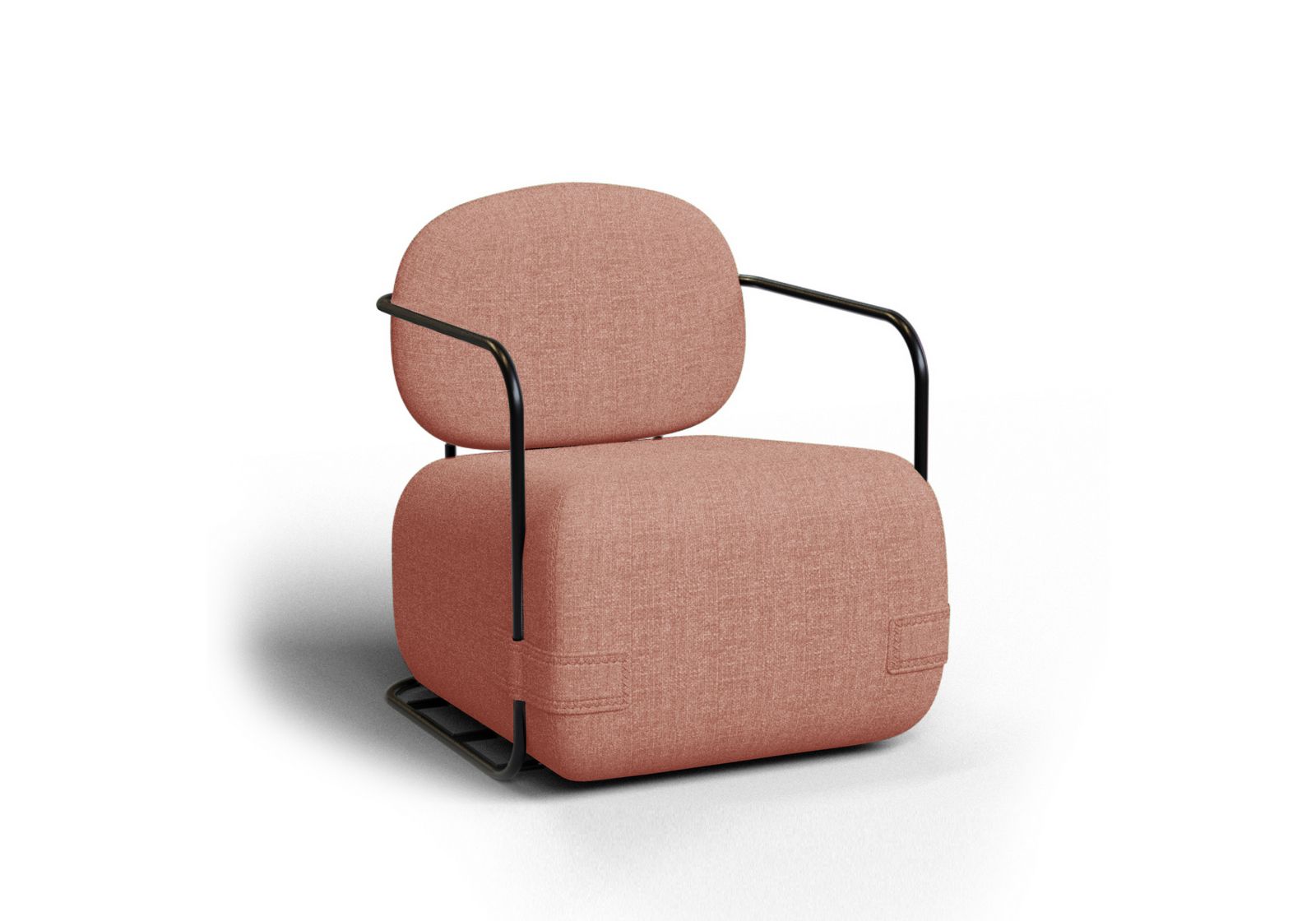 Тканевое кресло с подлокотниками Marine Peyre Editions UCOLLECTION ARCH-00071247 - Вид №2