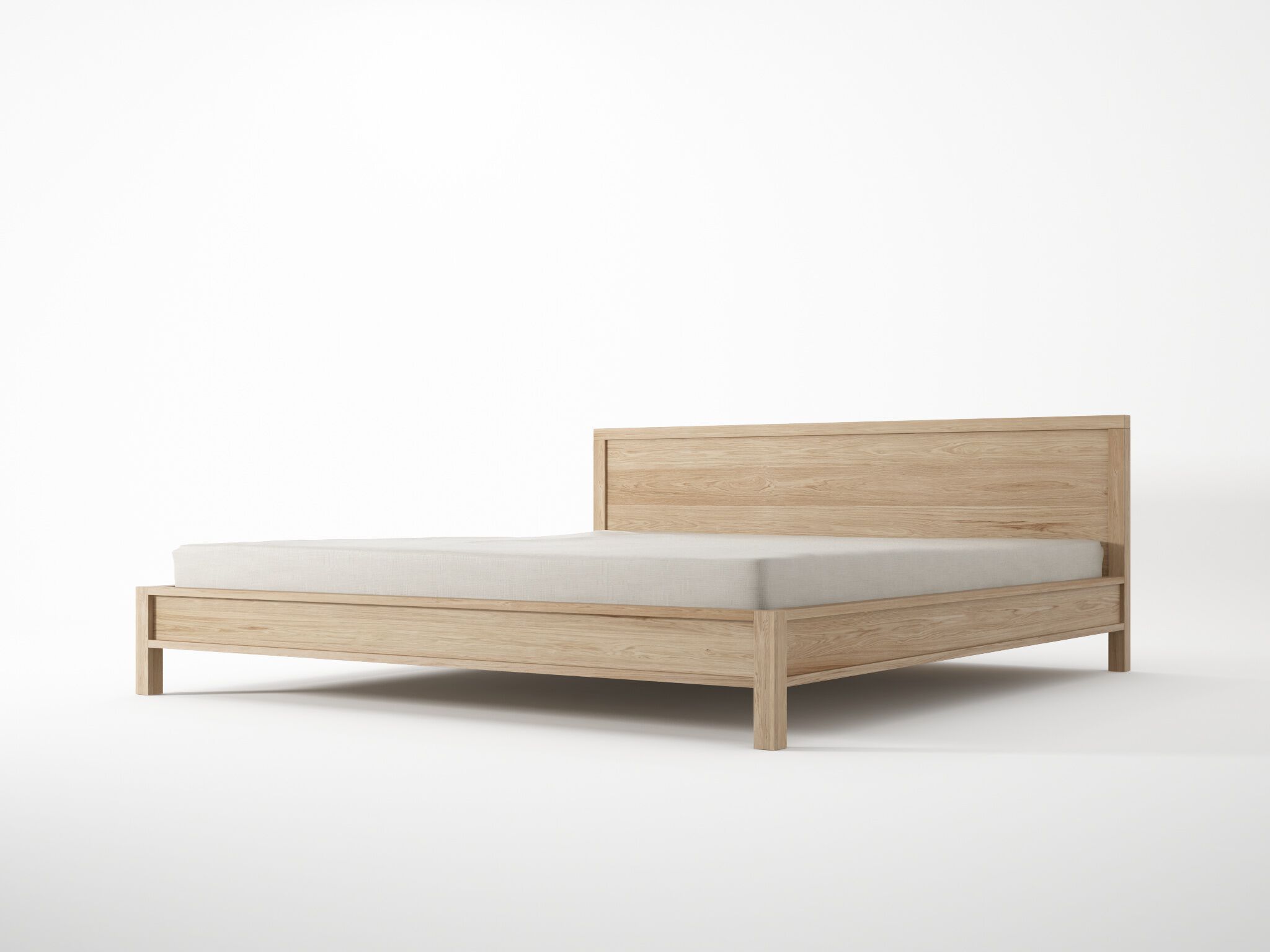 Деревянная кровать размера "king-size" KARPENTER ARCH-00068258 - Вид №4