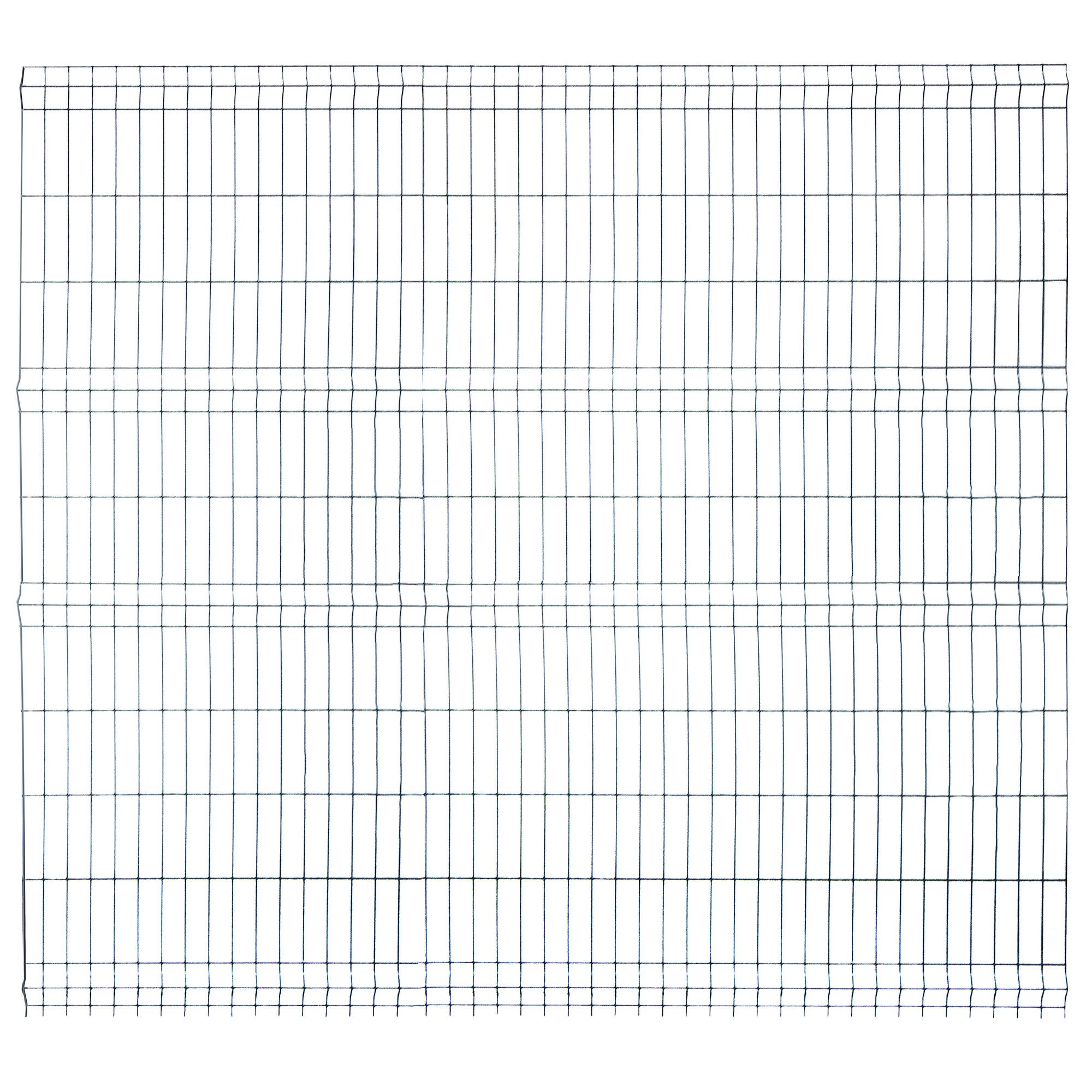 14026017 3D панель Light для забора 2.03х2.5 м оцинкованная сталь Santreyd  - Вид №1