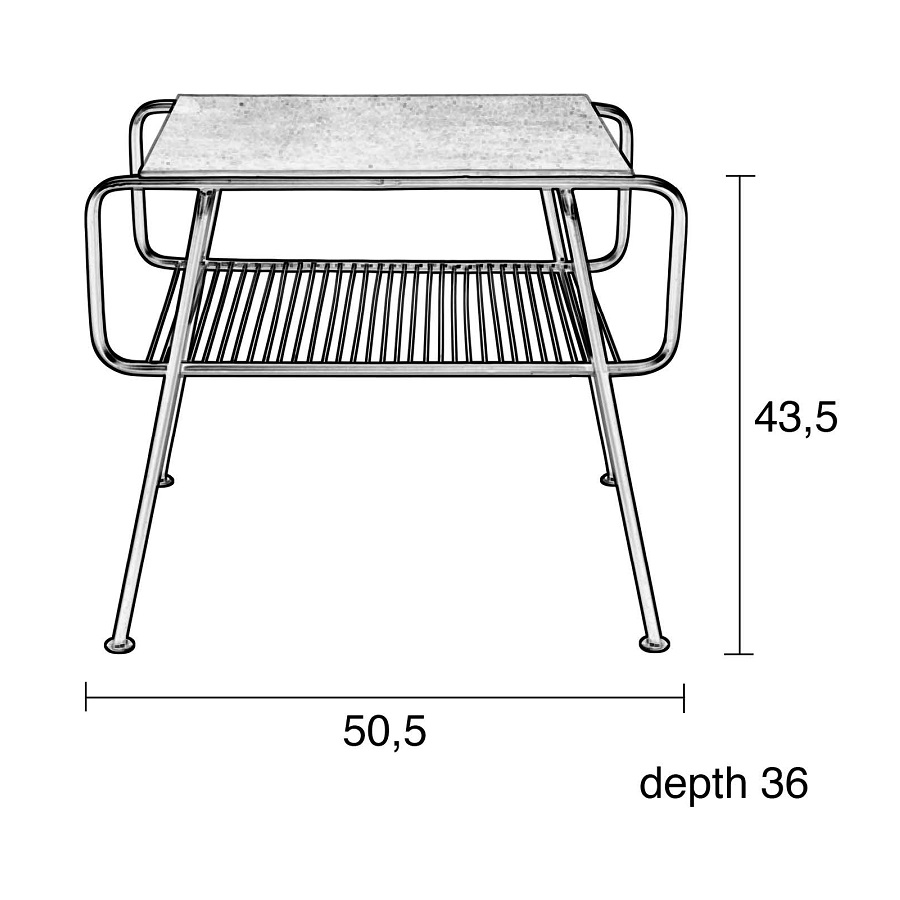 Столик Gunnik Zuiver 2300136 - Вид №10