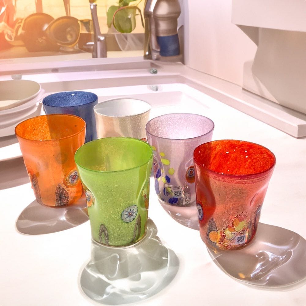 Набор из шести стаканов из муранского стекла ручной работы YourMurano готы ARCH-00072836 - Вид №1