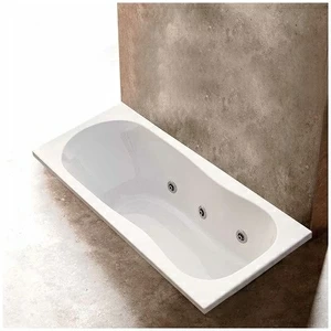 Ванна Gruppo treesse Alexia V1477 белая с гидромассажем прямоугольная