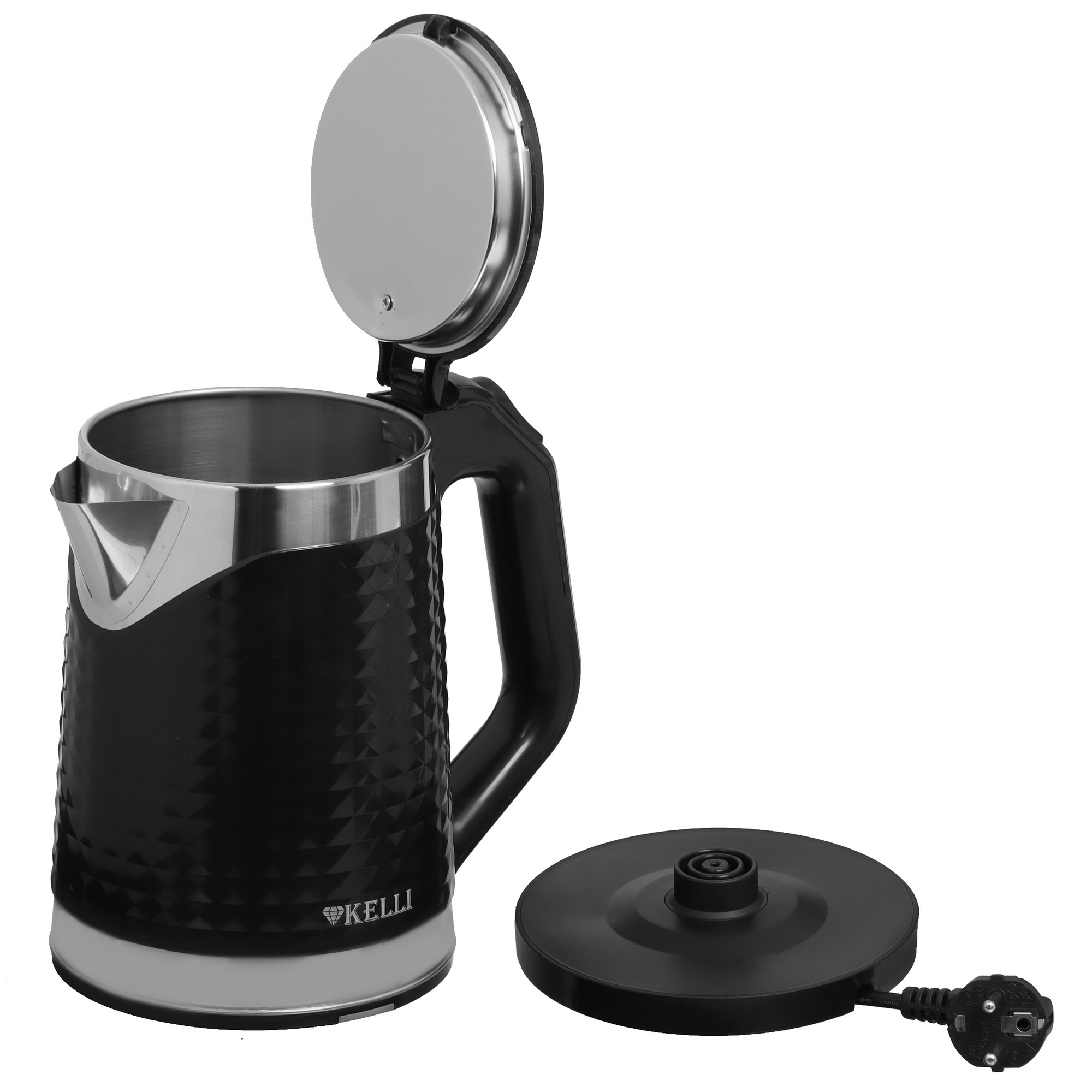 5359871 Электрочайник KELLI KL-1372B черный STDN-0019049 - Вид №4