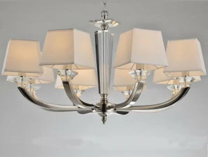 Подвесная люстра Newport 11408/C белая NEWPORT ДИЗАЙНЕРСКИЕ 137484 Белый