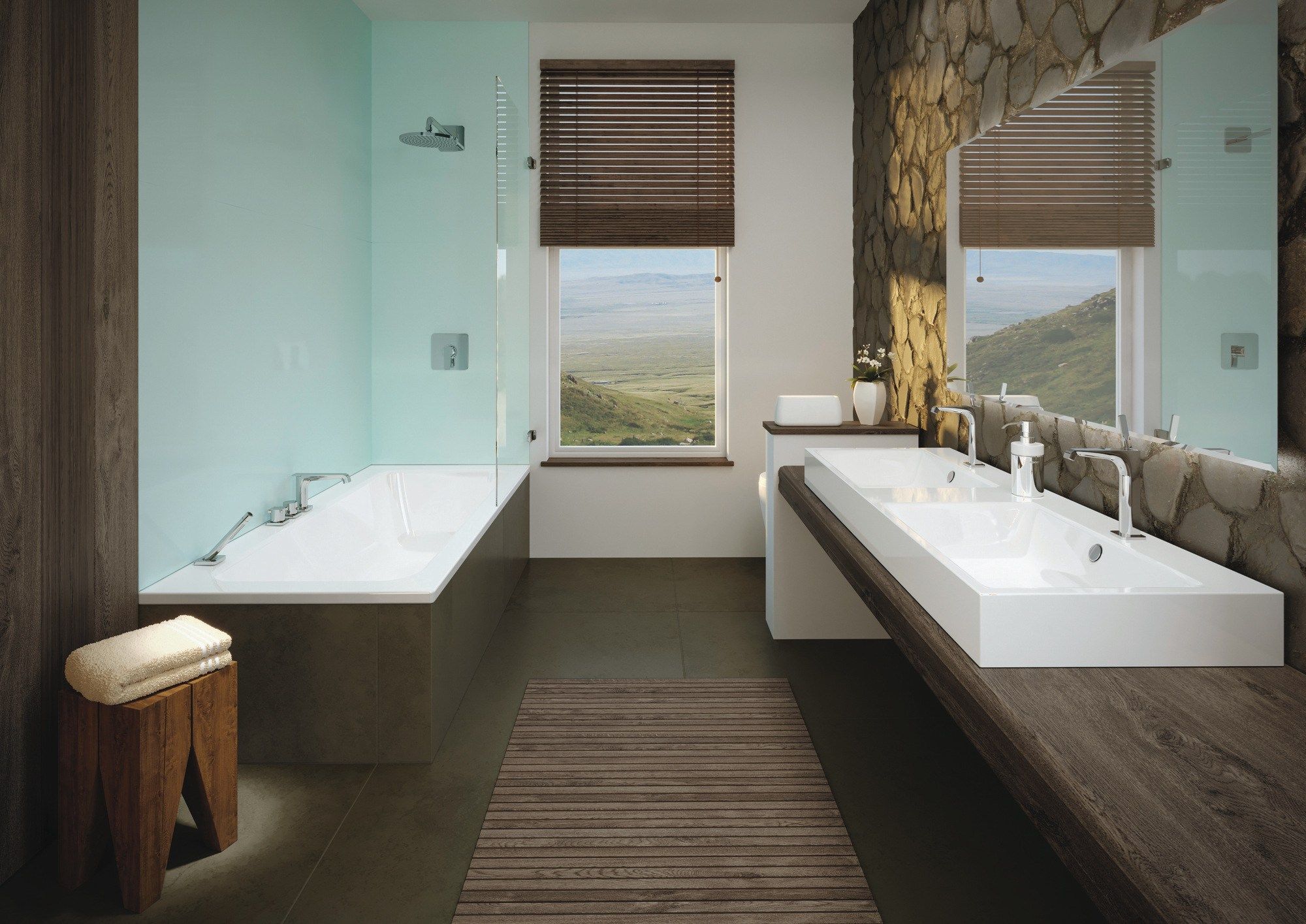 Двойная столешница из эмалированной стали KALDEWEI чистый ARCH-00131124 - Вид №3