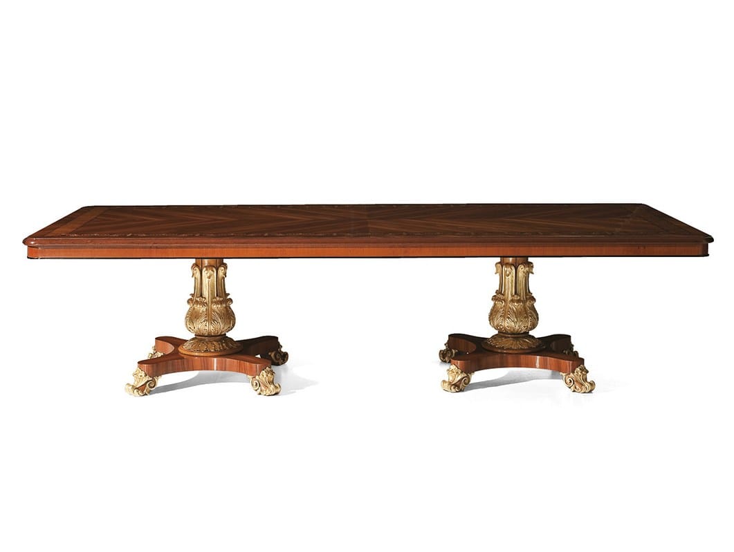 Прямоугольный стол из розового дерева OAK Галерея ARCH-00047219 - Вид №1