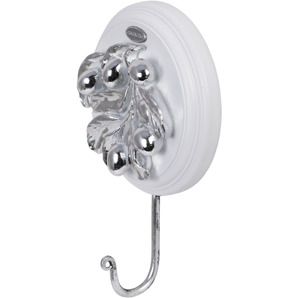 75103 Настенный крючок Oliva Branch Айс Античное серебро BOGACHO 4627196599895 - Вид №1