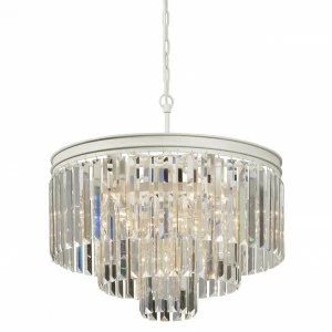 Люстра подвесная белая Vitaluce V5151-0/6+3+1 VITALUCE ДИЗАЙНЕРСКИЕ 00-3887669 Белый;прозрачный