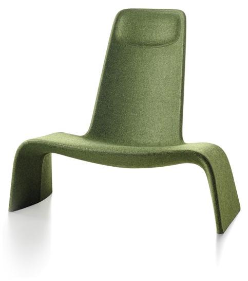 Plank Кресло для отдыха из ткани Land 1150-00 - Вид №7