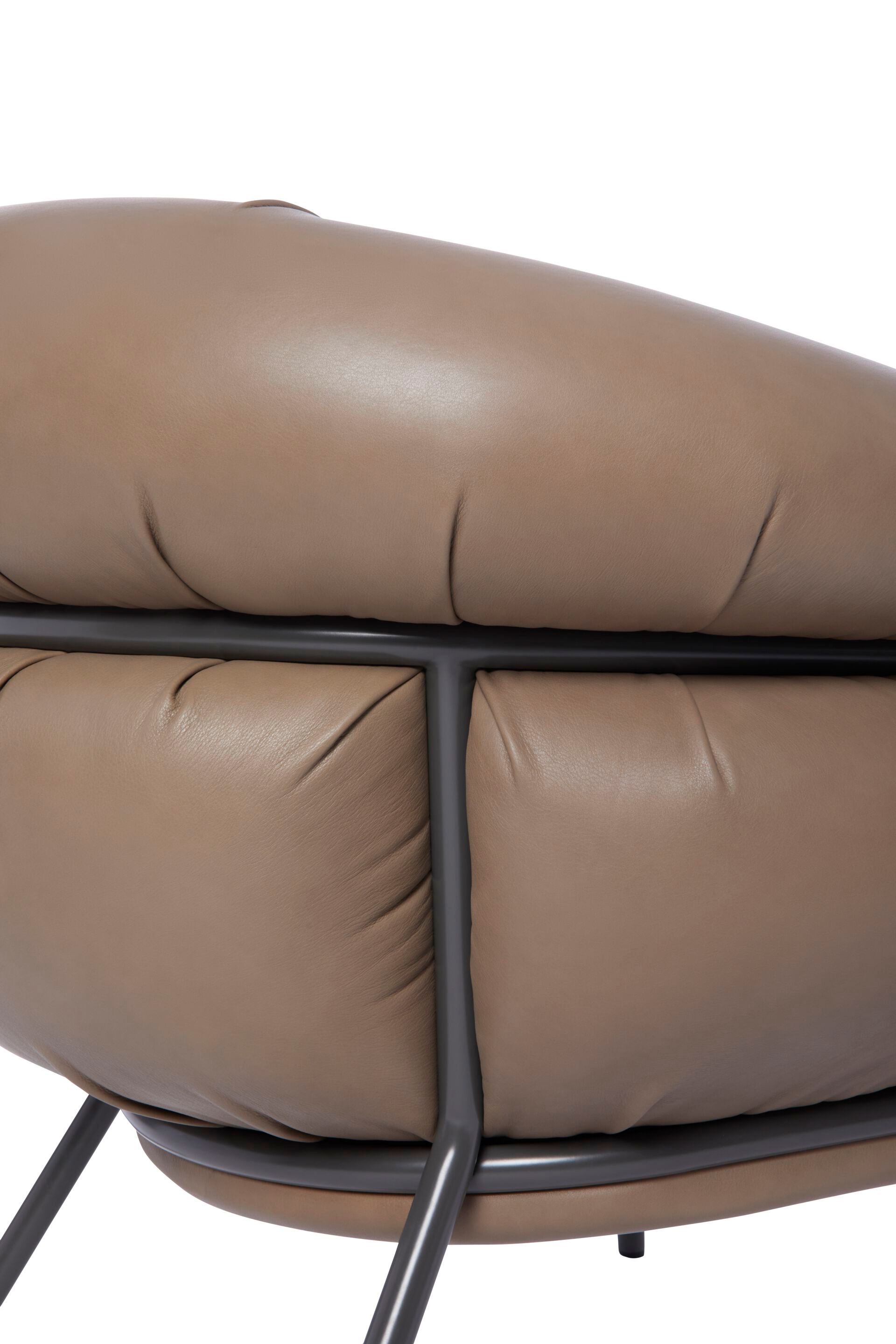 Мягкое кресло с подставкой для ног BD Barcelona GRASSO ARCH-00065611 - Вид №14