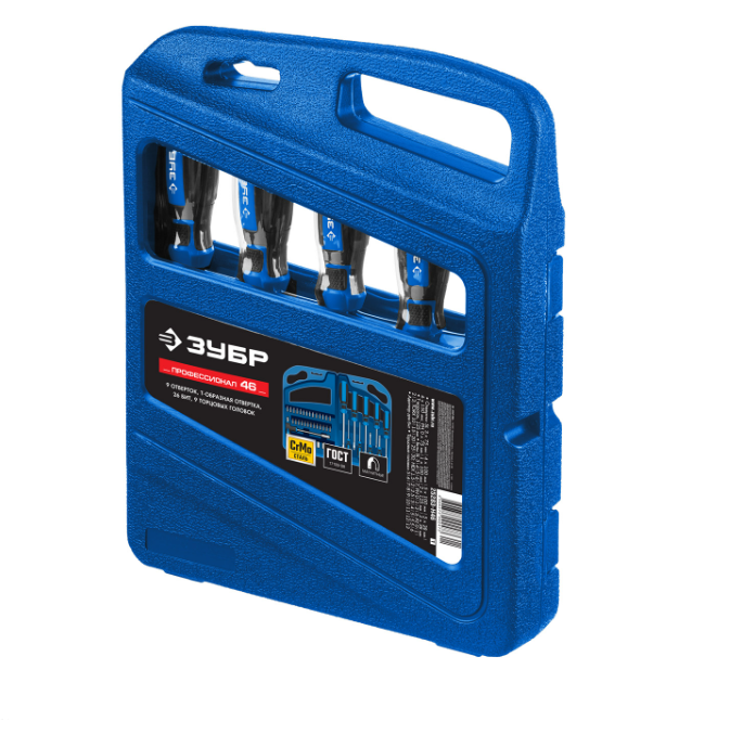 Набор отверток ЗУБР 25283-H46_z01 9107436 STDN-0090330 - Вид №2