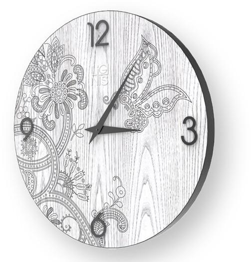 LIGNIS® Настенные часы из дерева с лепниной Dolcevita marrakech 10.043 / 10.121 - Вид №1