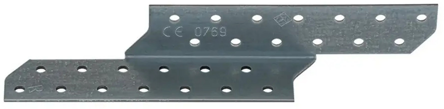 91627351 Угловой крепеж для бруса правый Vormann 33x33x210x2 мм оцинкованный STLM-1007275