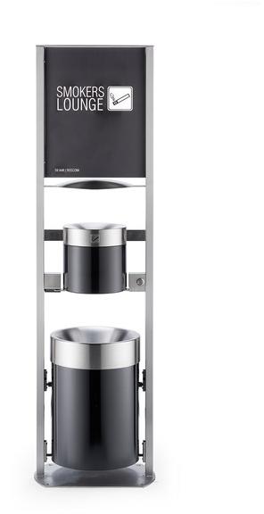 rosconi Контейнер для мусора из нержавеющей стали с пепельницей 59aar sun-id-1359241 - Вид №1