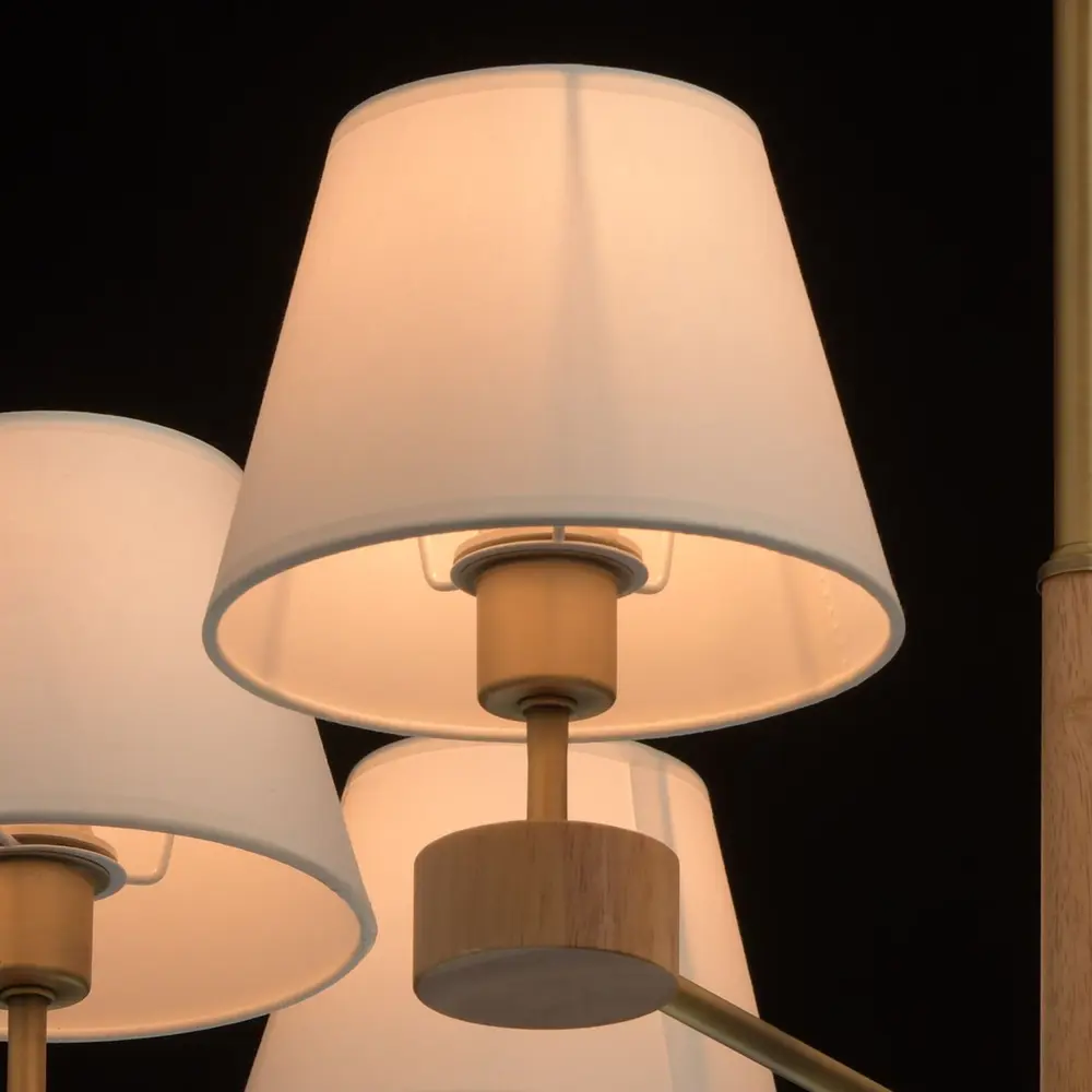 Люстра потолочная «Форест», 6 ламп, 12 м², цвет золото MW-Light STLM-2176876 - Вид №3