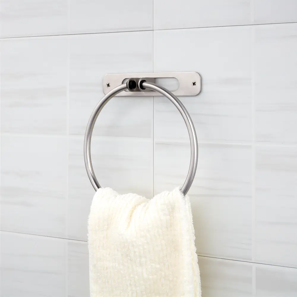 82000007 Держатель для полотенец Mia кольцо цвет хром STLM-0999005 Santreyd - Вид №5