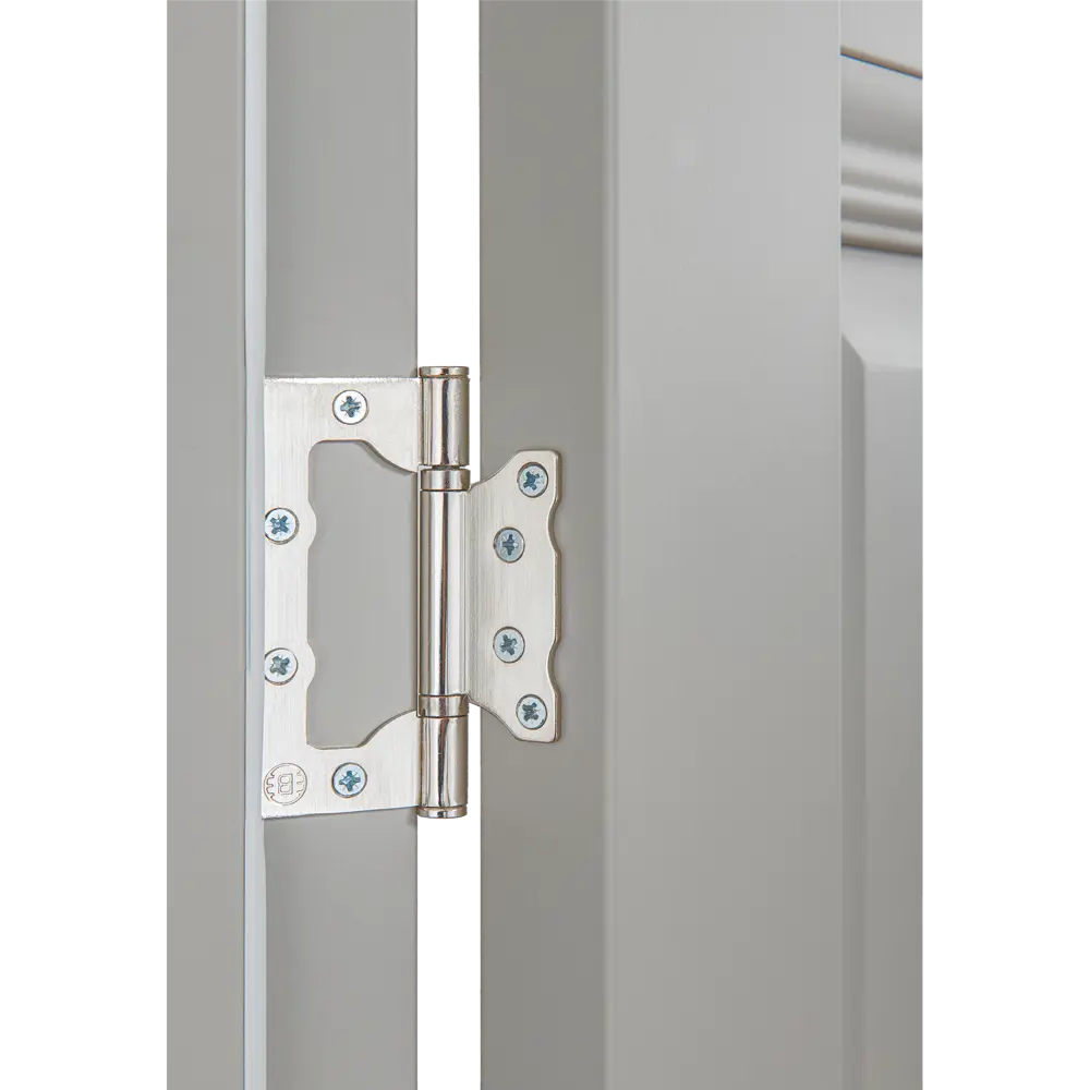 Дверь межкомнатная глухая Классико-42 60x200 см Hardflex серый с замком и петлями 85486298 STLM-2179734 PORTIKA  - Вид №4