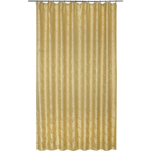 Штора на ленте «Барроко», 200х270 см, вензель, цвет жёлтый