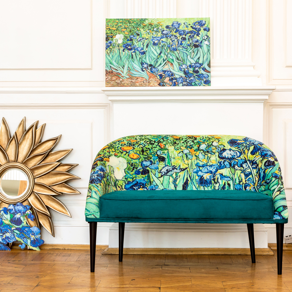 896522177_2628 Картина «Ирисы» (холст, галерейная натяжка) Object Desire  - Вид №2