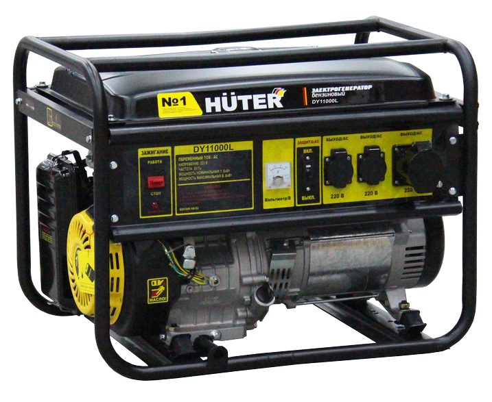 Электрогенератор   бензиновый Huter DY11000LX 5356858 STDN-0108812