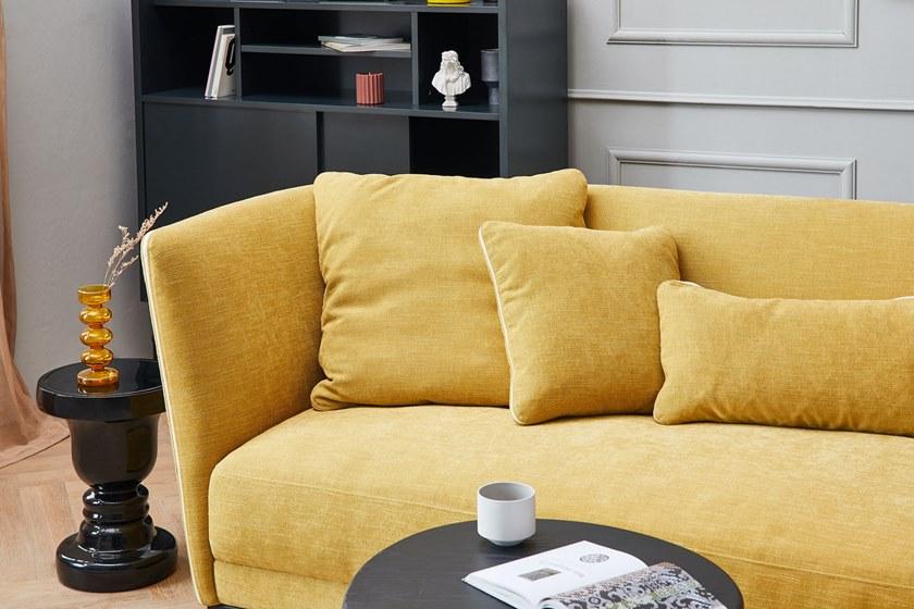 Grado Design 3-х местный тканевый диван с шезлонгом Halle Hal - sf - rc - Вид №7