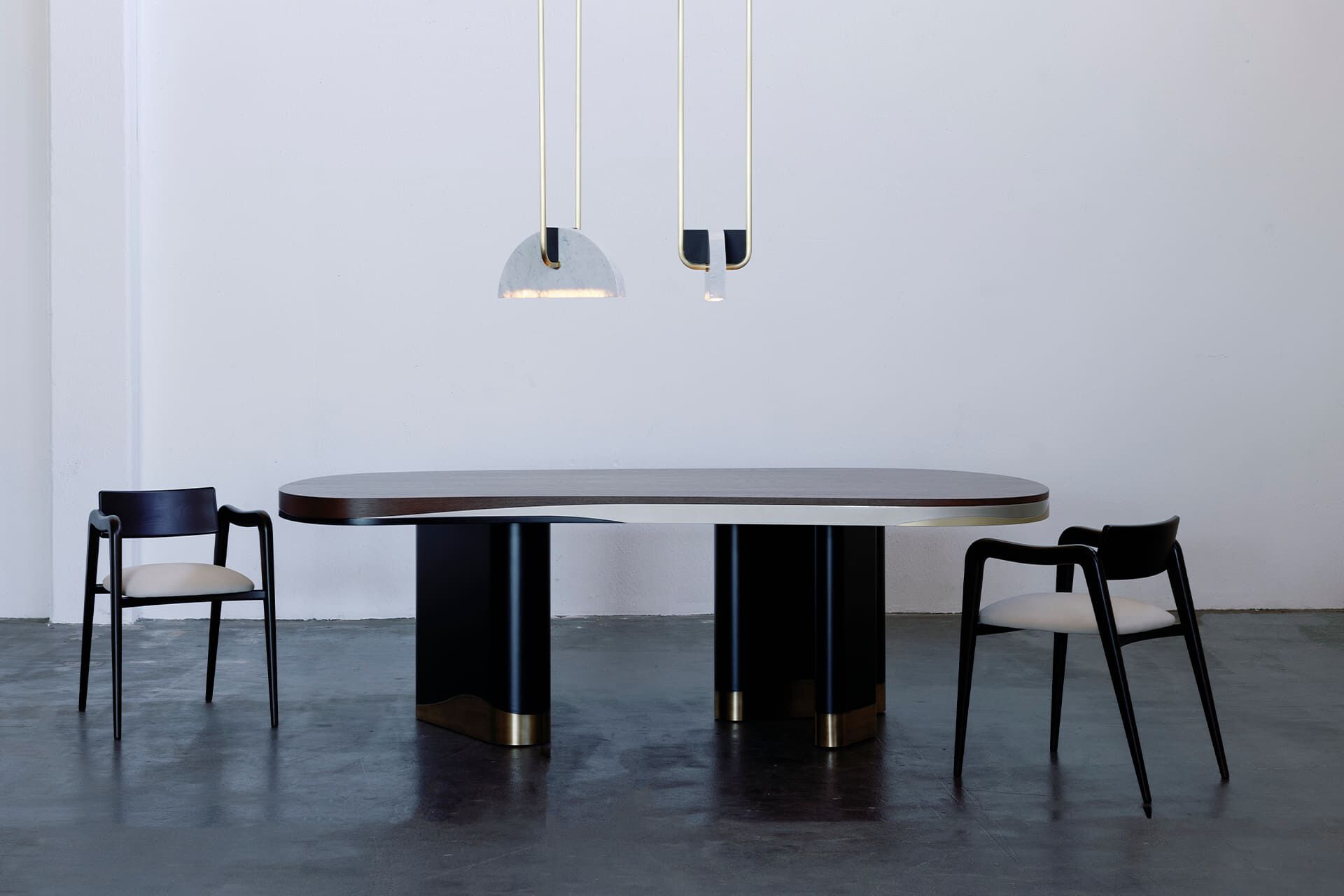 Стул из массива дерева с подлокотниками Greenapple ANJOS ARCH-00032961 - Вид №5