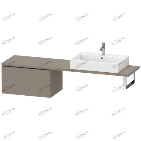 LC584301111 L-Cube Шкафчик для компактной консоли Кашемировый дуб Duravit