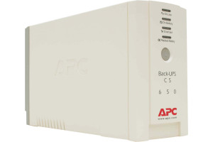 18837606 Источник бесперебойного питания Back-UPS CS, OffLine, 650VA/400W, Tower, IEC, Serial+USB BK650EI APC