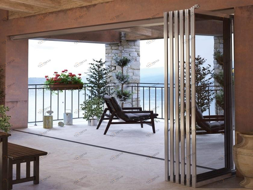 Metalglas Bonomi Система мобильных стеклянных панелей sun-id-1373719