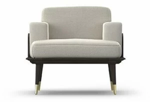 Callesella Arredamenti Кресло из ткани с подлокотниками Cocò