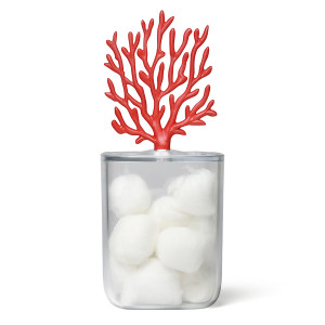 QL10336-CL-RD Органайзер coral красный Qualy