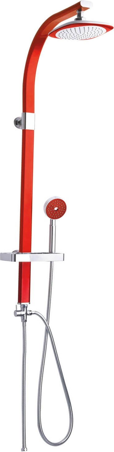 SH771 Душевой гарнитур (красный) Creavit 