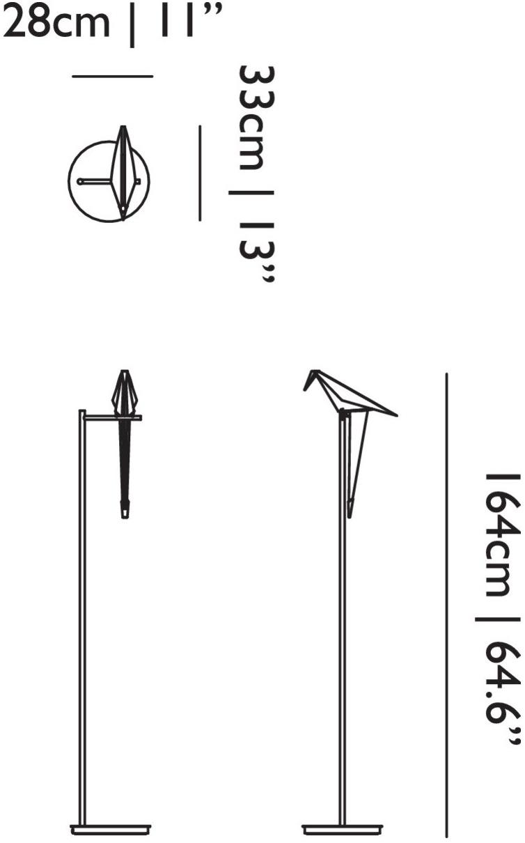 moooi Торшер из металла Perch light sun-id-1476731 - Вид №1