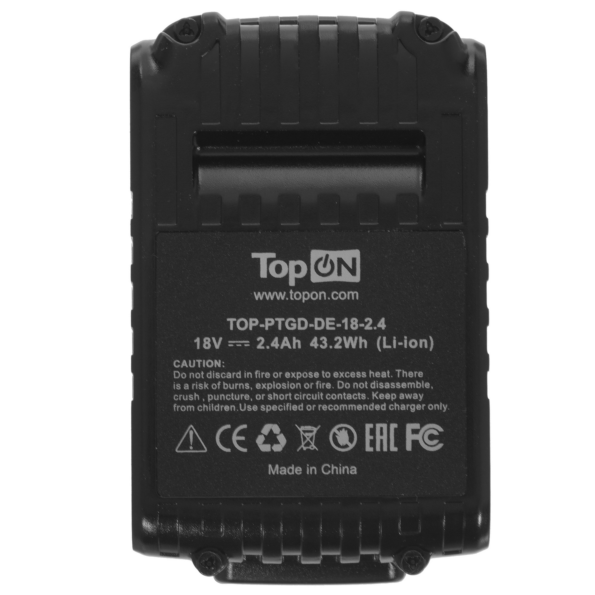 Аккумулятор TopON TOP-PTGD-DE-18-2.4(2) 9954116 STDN-0126922 - Вид №2