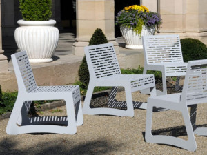 Наружное сиденье из нержавеющей стали