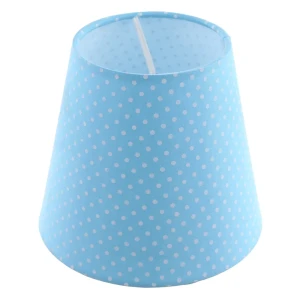 Абажур Blue with white dots малый 1xE14, цвет голубой 15519770 STLM-2049031
