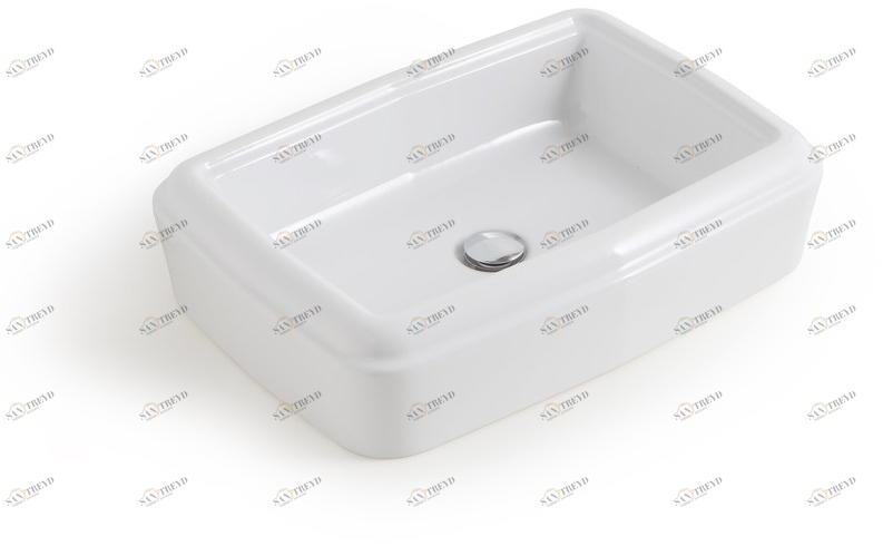 560 Накладная раковина на столешницу  овальная BLEU PROVENCE So fifties