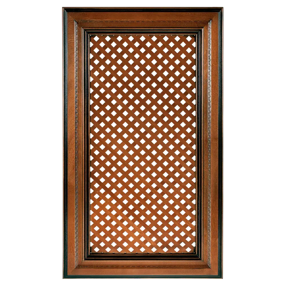 Дверь с решёткой для шкафа Delinia «Прованс» 40x70 см, массив ясеня, цвет бежевый STLM-2070773