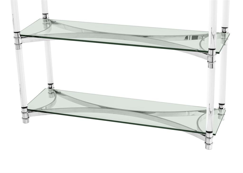Стеллаж металлический прозрачный 111149 от Eichholtz EICHHOLTZ  248273 Хром  - Вид №1